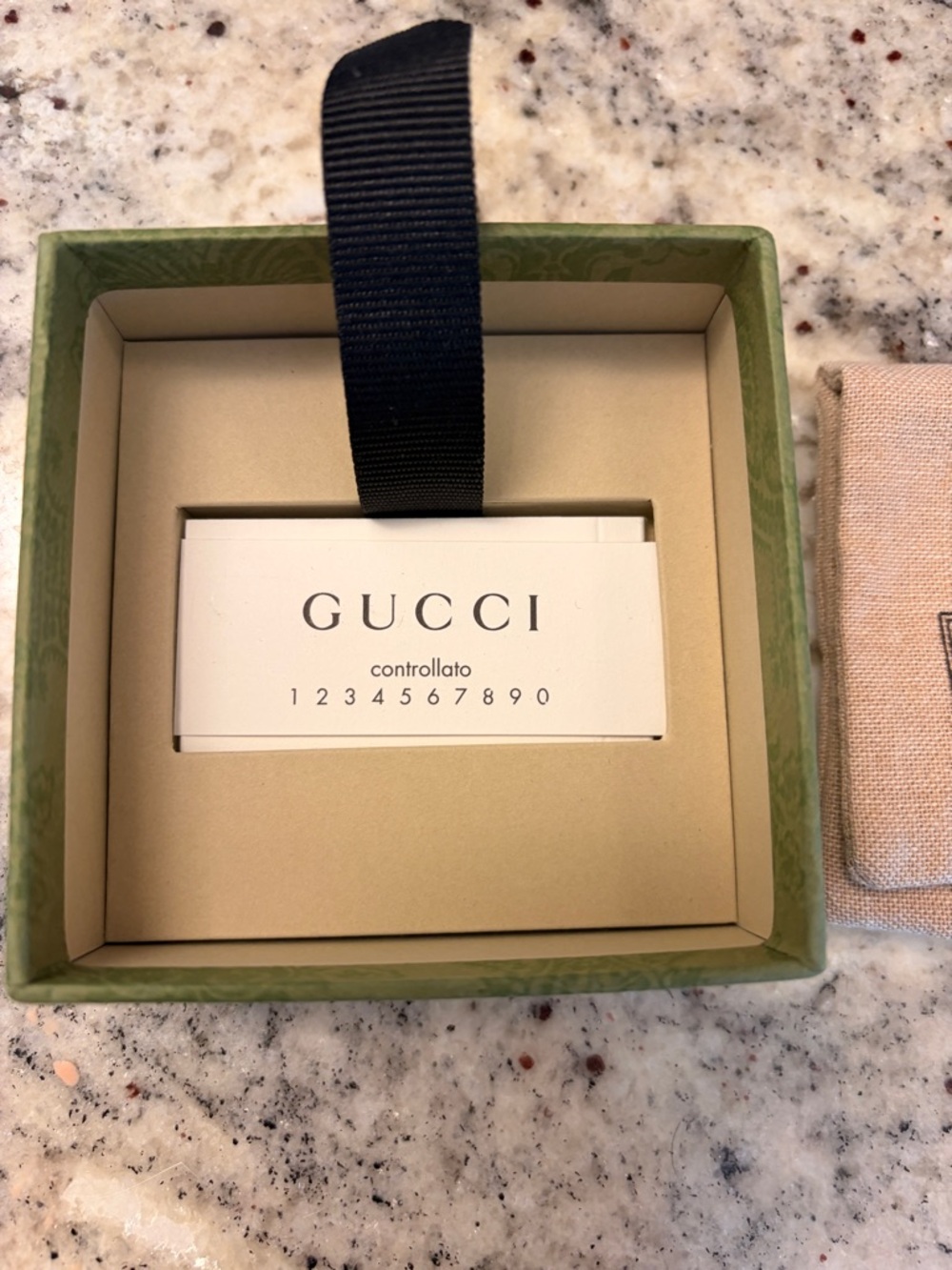Gucci Silver Sterling Silver Blind for Love Engraved Pendant Necklace, 17" - Picture 3 of 5